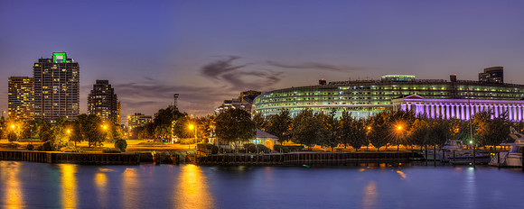 Soldier Field and Burnham Harbor