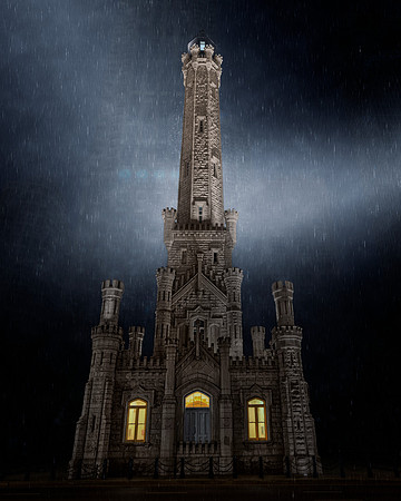 Water Tower Rain