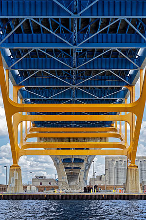 Under Hoan Bridge