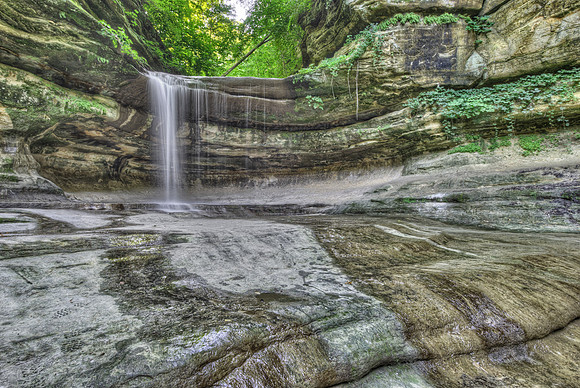 Inside Starved Rock State Park - Canyon 01
