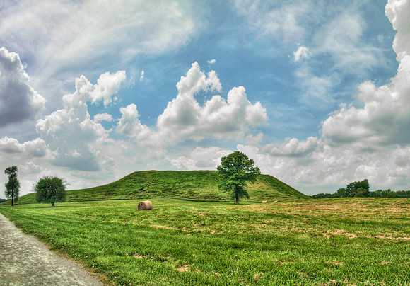 Cahokia Mounds (Near Collinsville, Illinois) Panorama