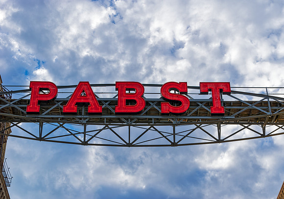 Pabst Brewery Sign, Milwaukee
