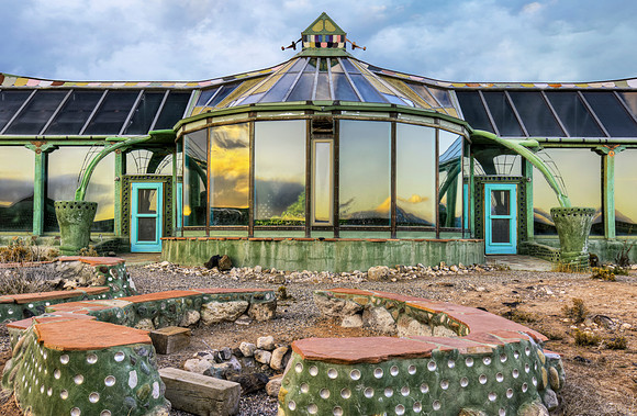 Earthship View 02 - New Mexico