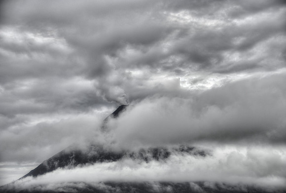 Arenal Volcano Smoking 01 - Costa Rica
