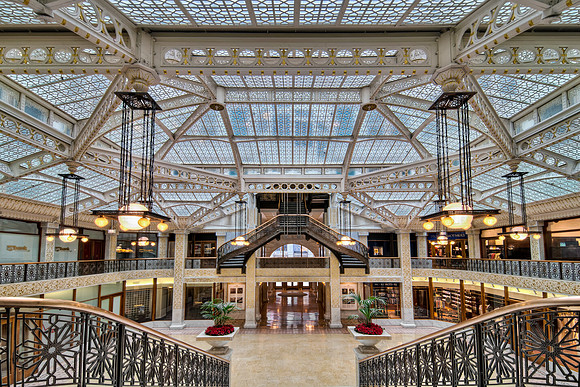 Chicago Rookery Building Lobby