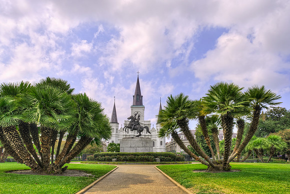 New Orleans - Jackson Square and St. Louis Cathedral