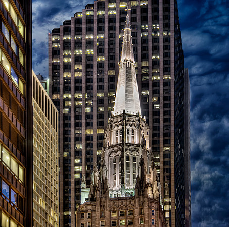 Chicago Temple Building (Church on Top of a Skyscraper)
