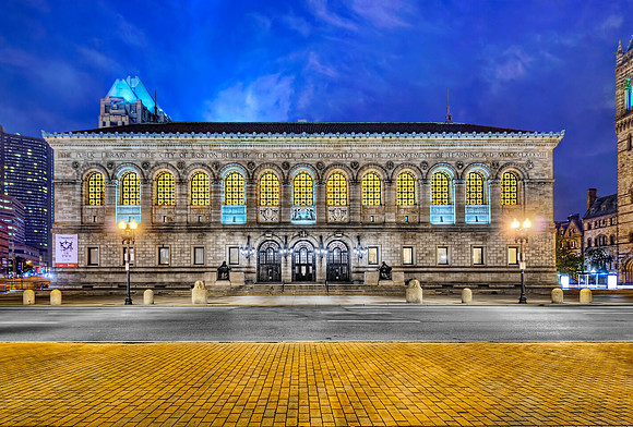 The Boston Public Library - 700 Boylston Street